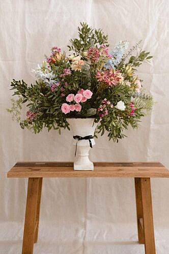 Arreglo floral elegante copa | Flores Atemp